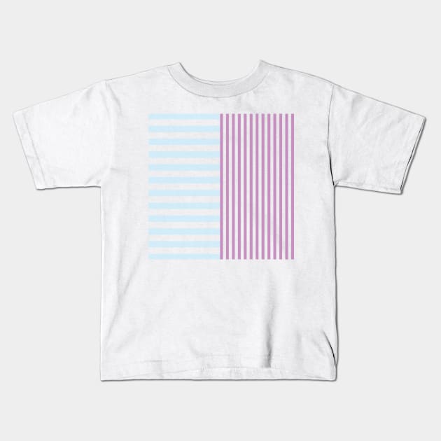 Stripes Kids T-Shirt by zzzozzo